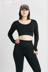 Sculpt LS Crop