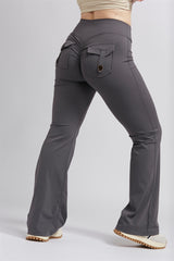Pockets Flared Pant