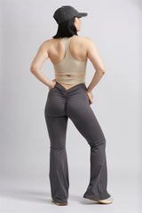 Elevate Dip Back Flared Pant
